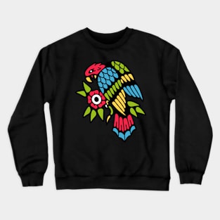 Parrot flower Crewneck Sweatshirt